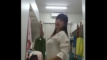 Mantan Kekasih Indonesia Tionghoa Menari Striptis Dengan Sensual