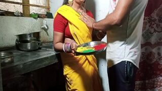Holi’s Colors Ignite Forbidden Lust Between Devar And Bhabhi