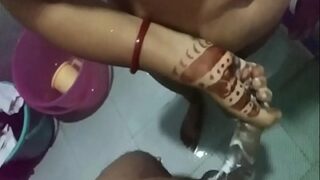 Sizzling Bengali Newlyweds’ Steamy Wedding Night Passion