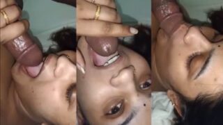 Gadis Desi Seksi Menggoyang Ranjang Dengan Blowjob Panas Untuk Suami Temannya