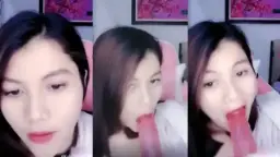 Marimar Kimmy Mainin Dildo Jepit Sambil Genjot Toket Gede