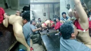Pelacur Murahan Melayani Nafsu Sekelompok Pria Dalam Video Mesum India