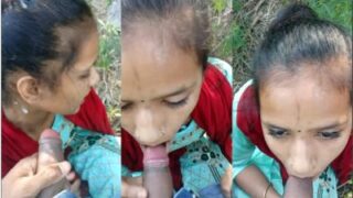 Punjaban Panas Mengisap Kontol Di Alam Terbuka