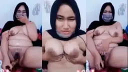 Hijab Hitam Bbw Tante Tobrut Colmek Sambil Moans Geli