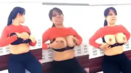 Siskaeee Di Atas Kabin Gantung, Mulus Sambil Bergoyang