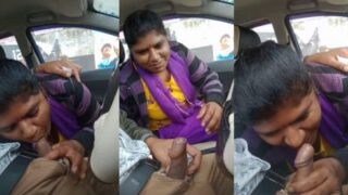 Wanita Telugu Ngeseks Sama Suaminya Di Dalam Mobil, Mulutnya Penuh Air Liur.