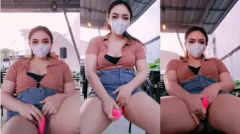 Ravicha Colmek Sampe Getar Di Tempat Umum, Bikin Makin Liar.