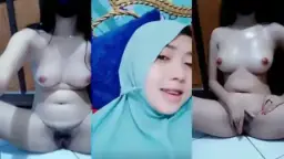 Ukhty Si Bebel Hijab Bugil Colmek, Nafsu Nggak Ketahan.
