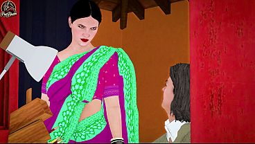 Desi Indian Bhabhi Gila Nafsu, Godain Anak Kos Buat Ngentot Keras